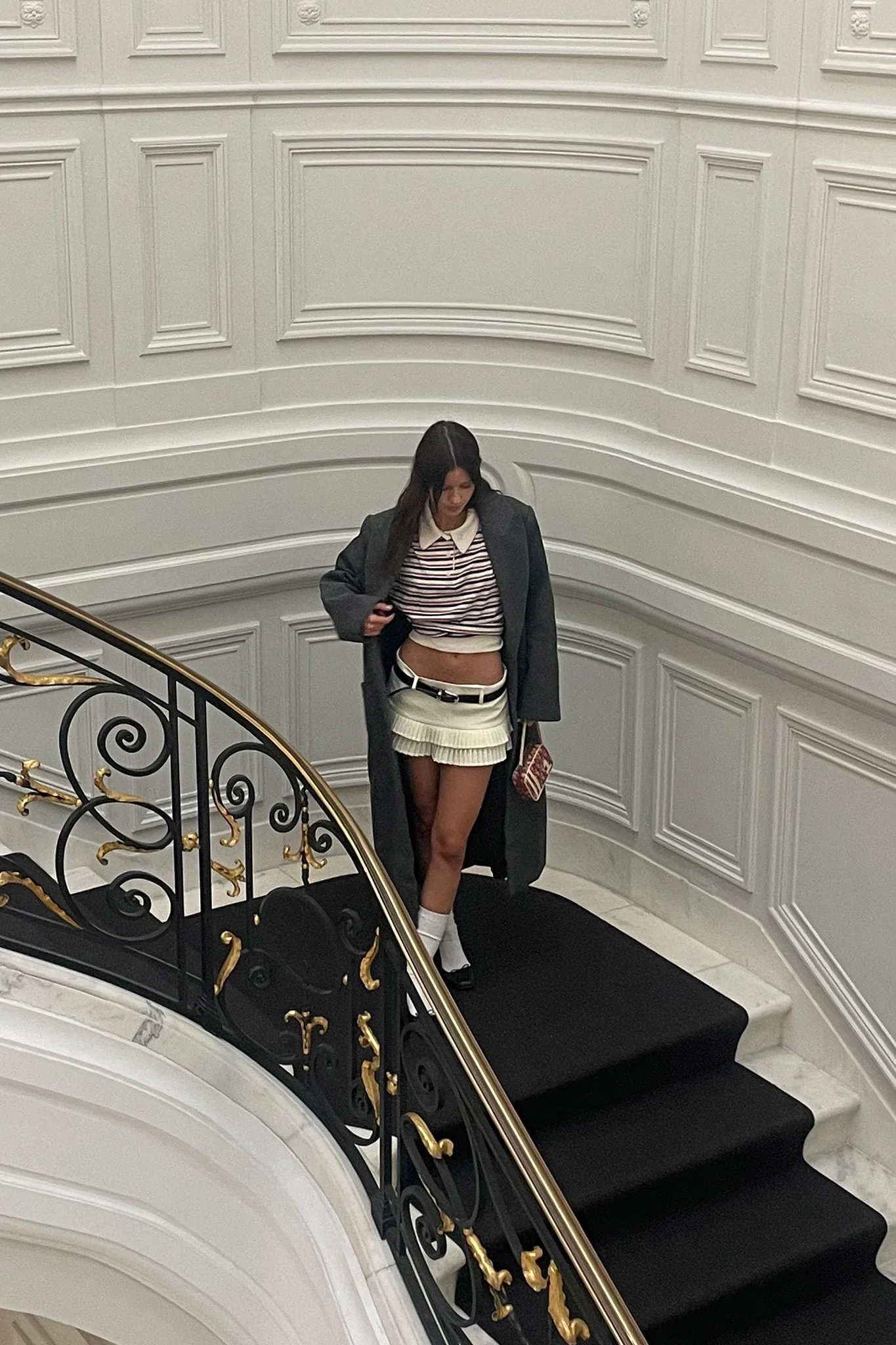 LIONESS Double Ruffle Mini Skort Soft Lemon - Seraphlike