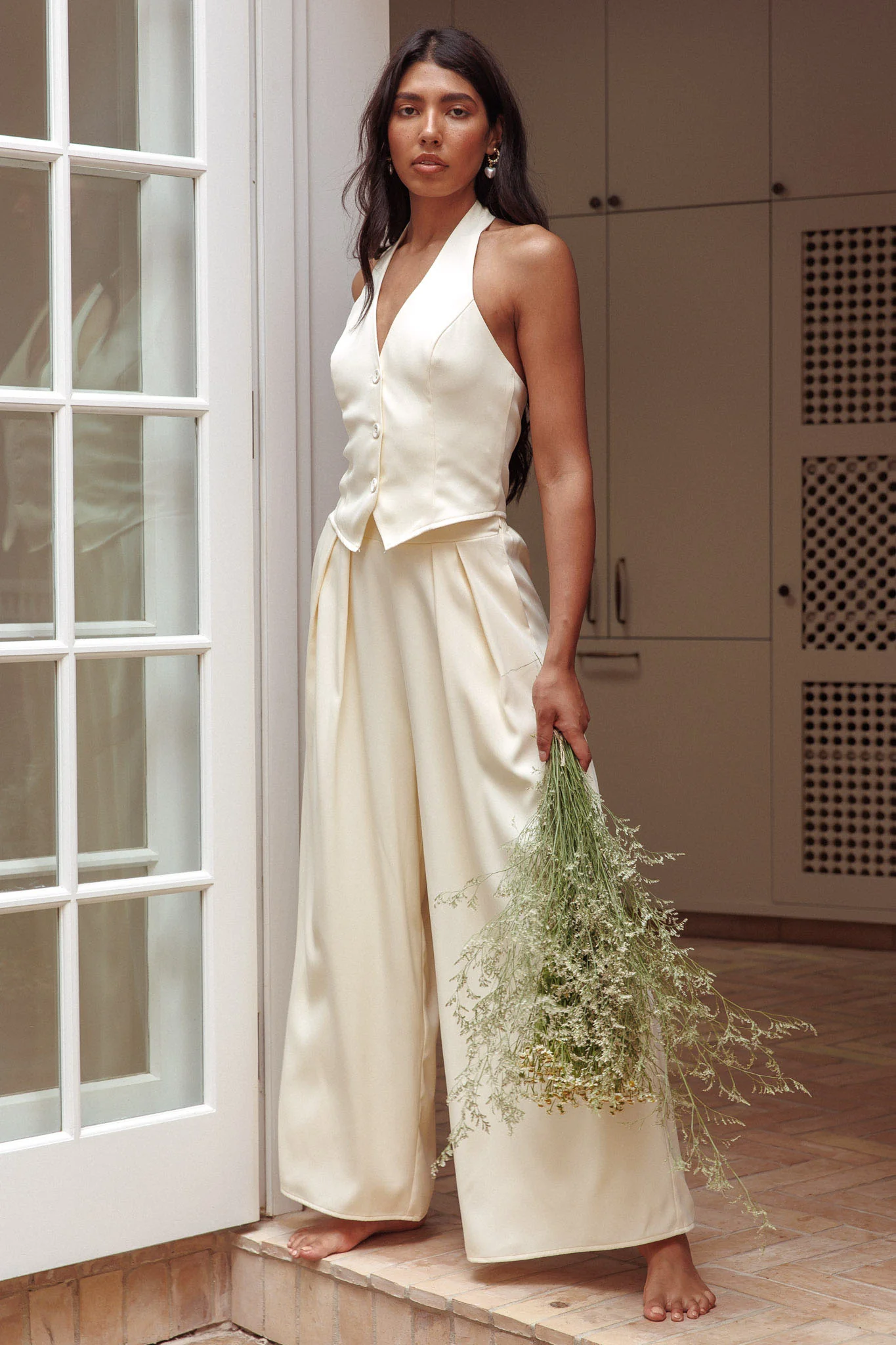 Tammi Wide Leg Pants Butter - Seraphlike