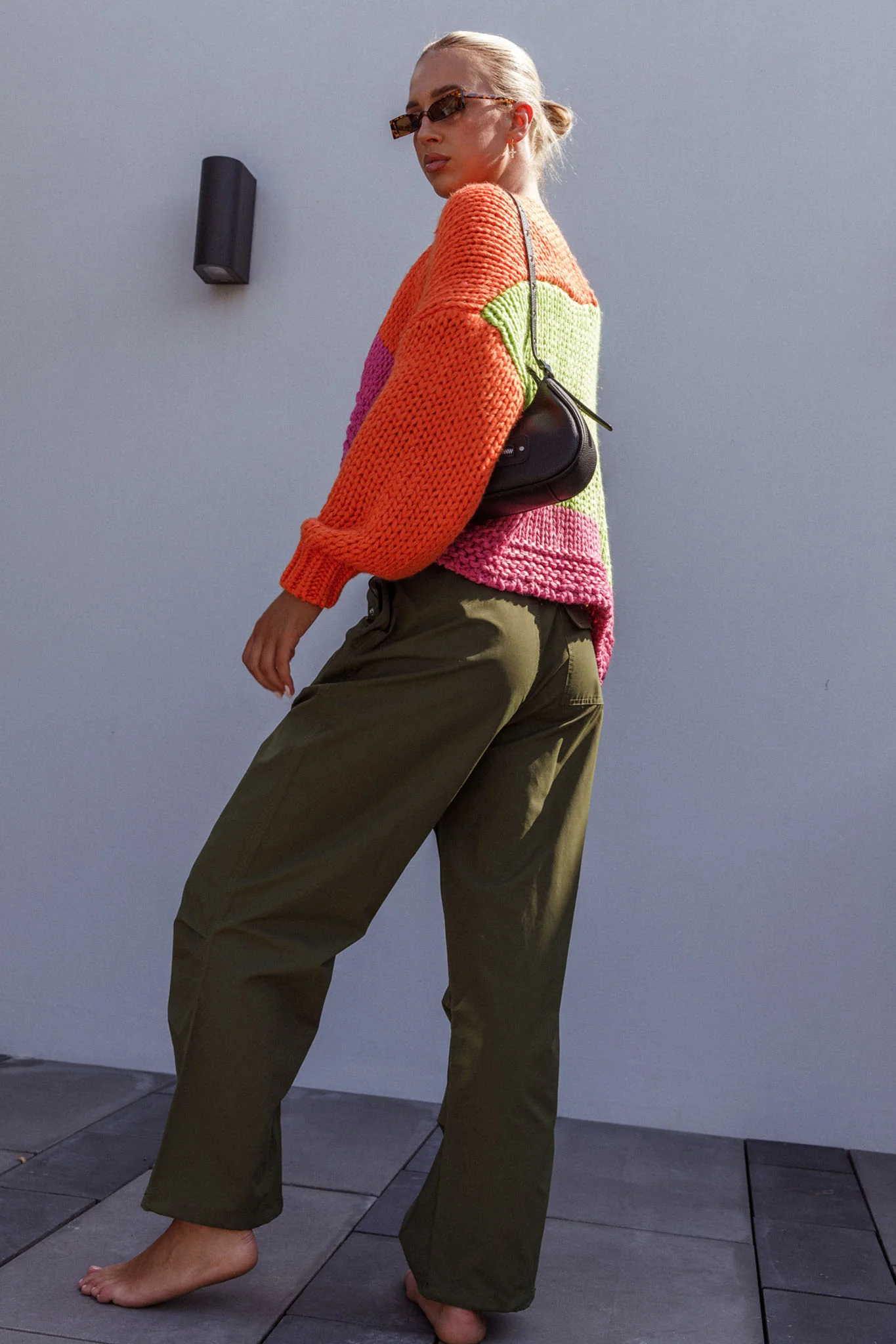 Starting Line Low Rise Wide Leg Pants Olive - Seraphlike