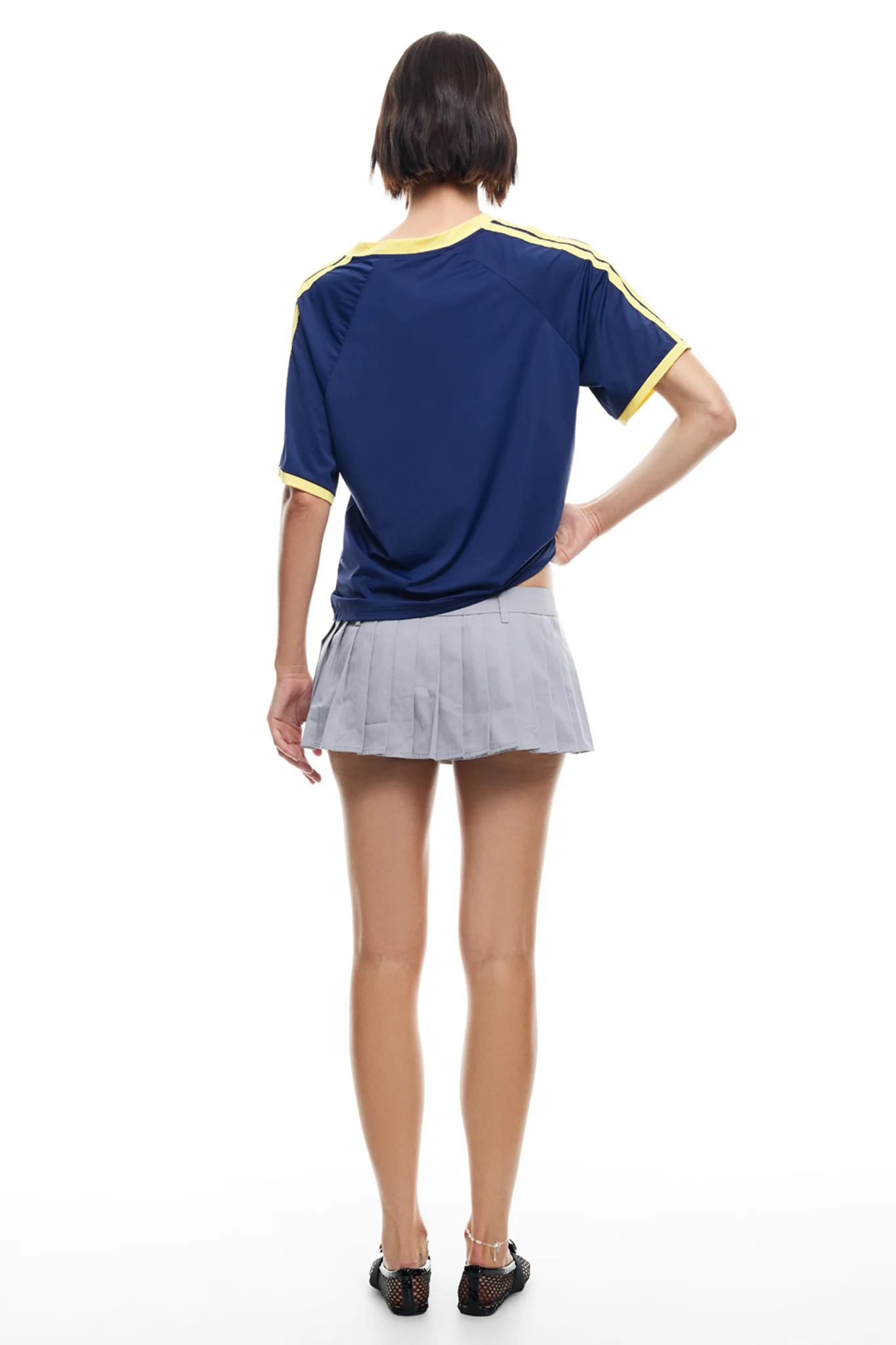 LIONESS Rider Mini Skirt Slate - Seraphlike