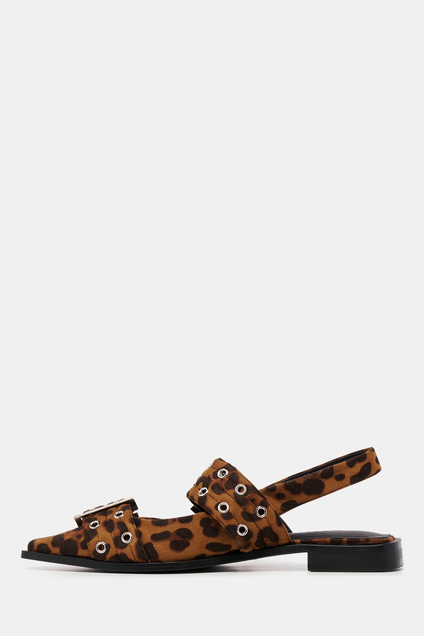 THERAPY Matilda Pointed Flat Leopard Patent - Seraphlike