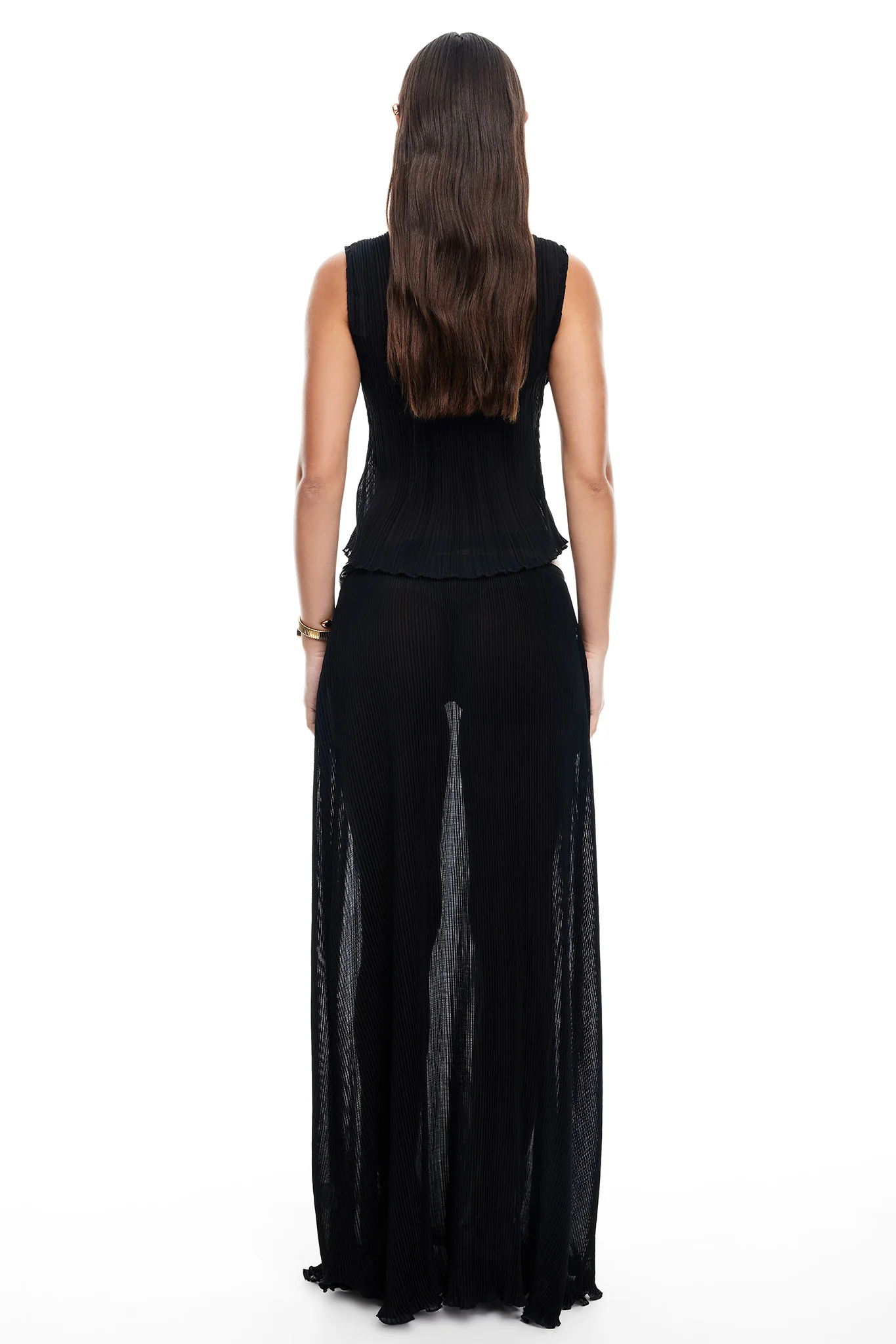 LIONESS Ford Maxi Skirt Onyx - Seraphlike