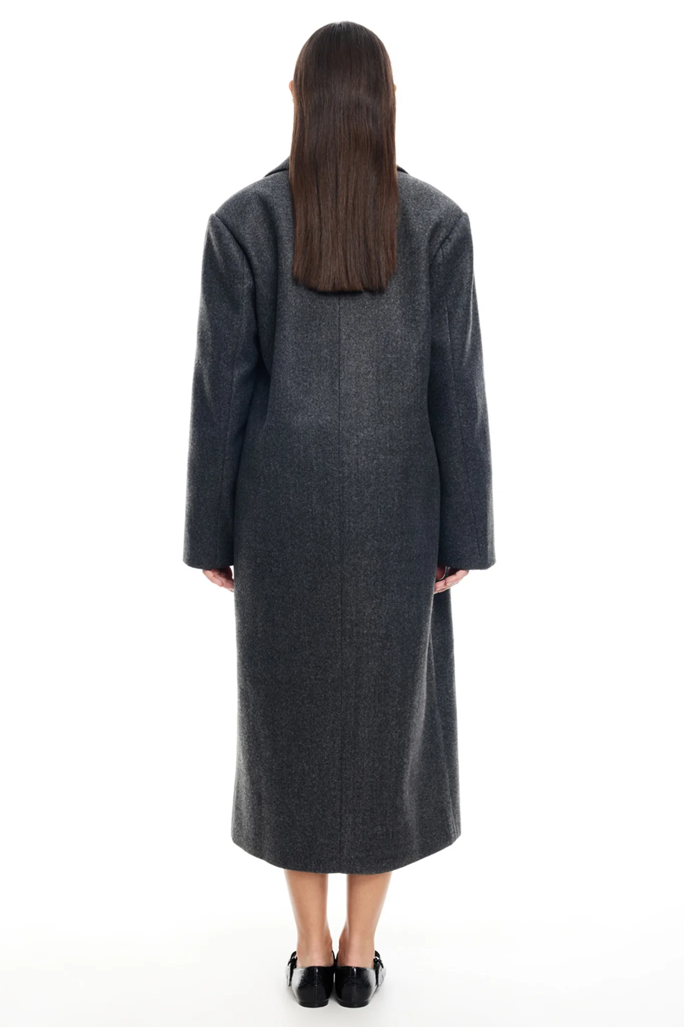 LIONESS Olsen Coat Grey Marle - Seraphlike