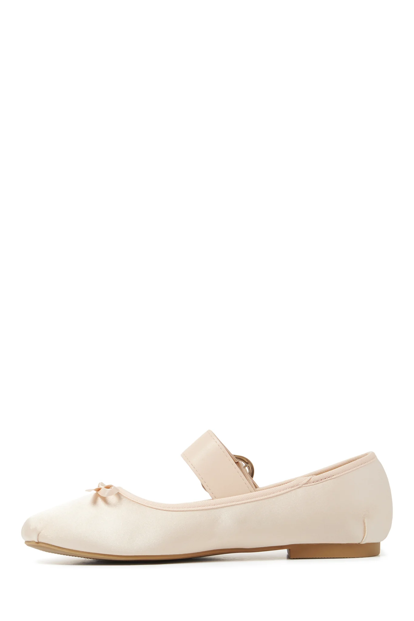 THERAPY Mesmerize Ballet Flat Blush Satin - Seraphlike