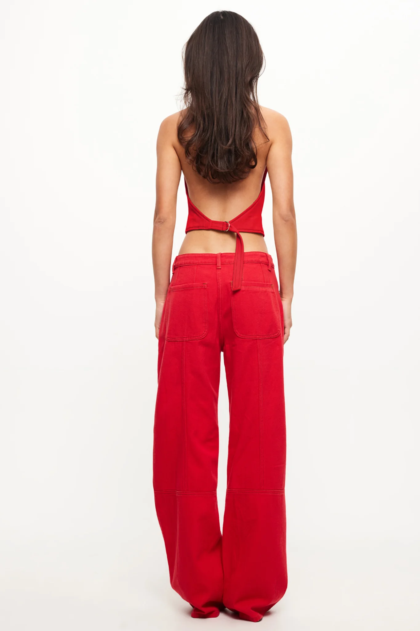 LIONESS Je Suis Halter Top Crimson - Seraphlike