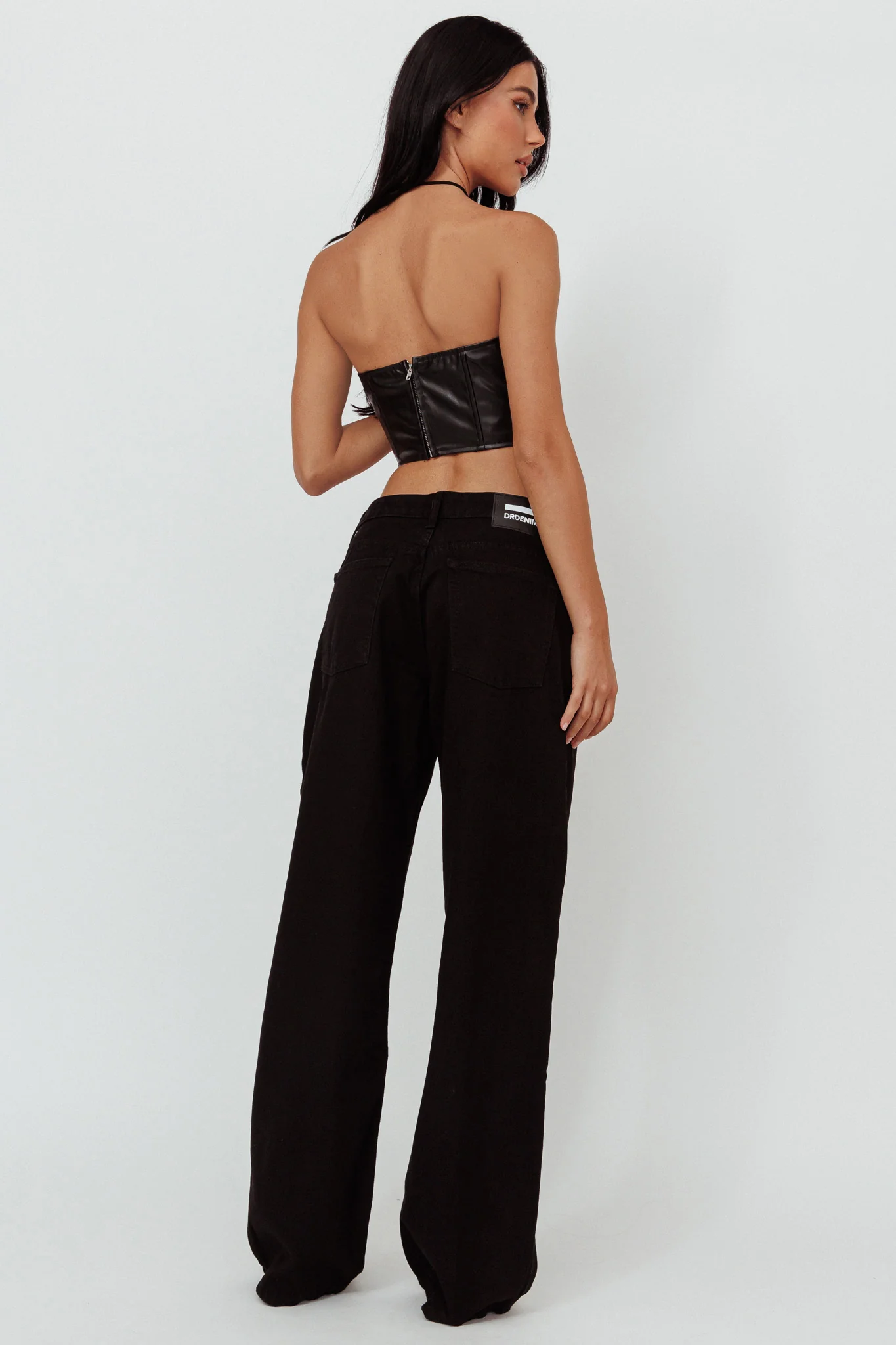 DR DENIM Hill Low Jeans Black - Seraphlike