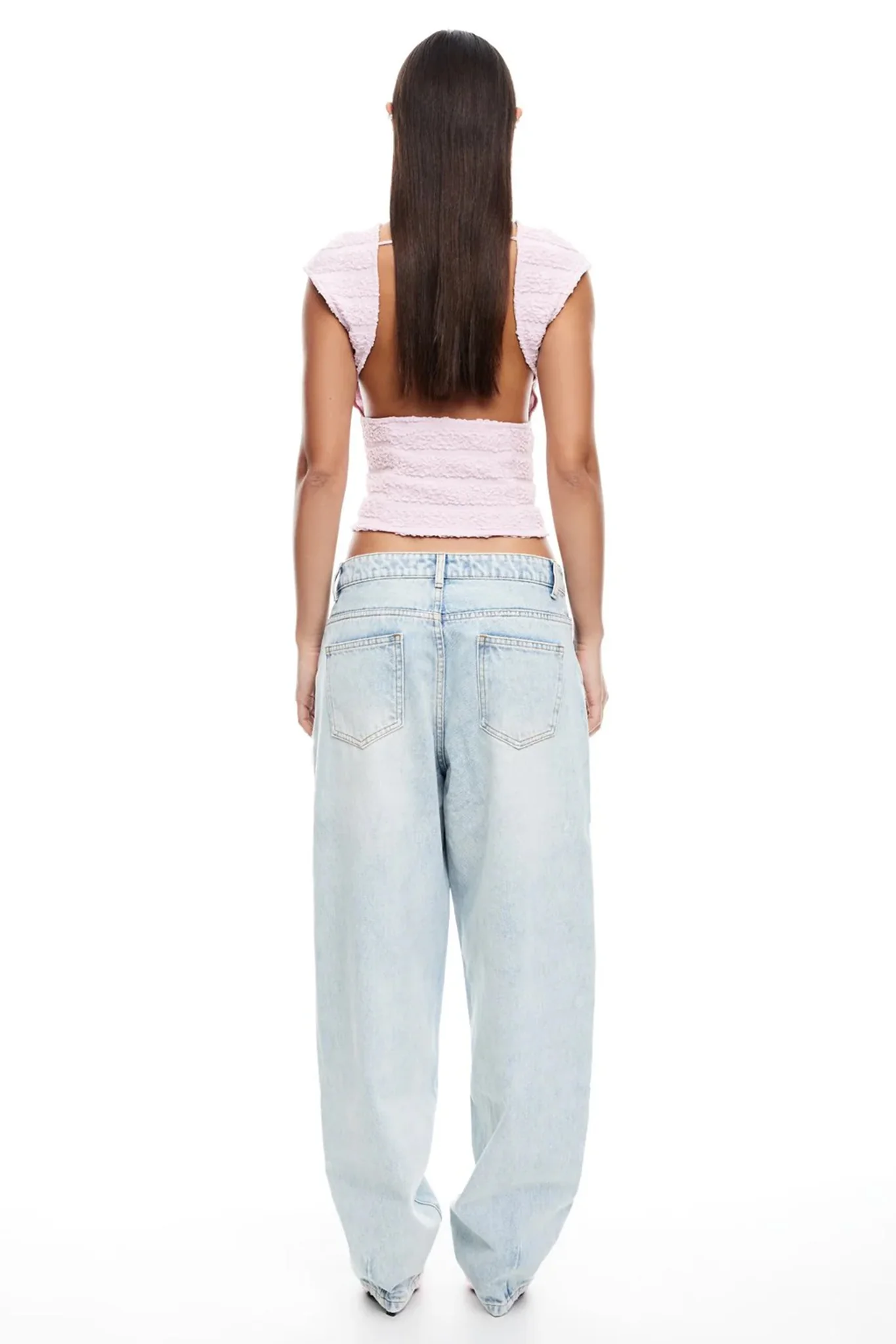 LIONESS Uno Tie Top Blush - Seraphlike