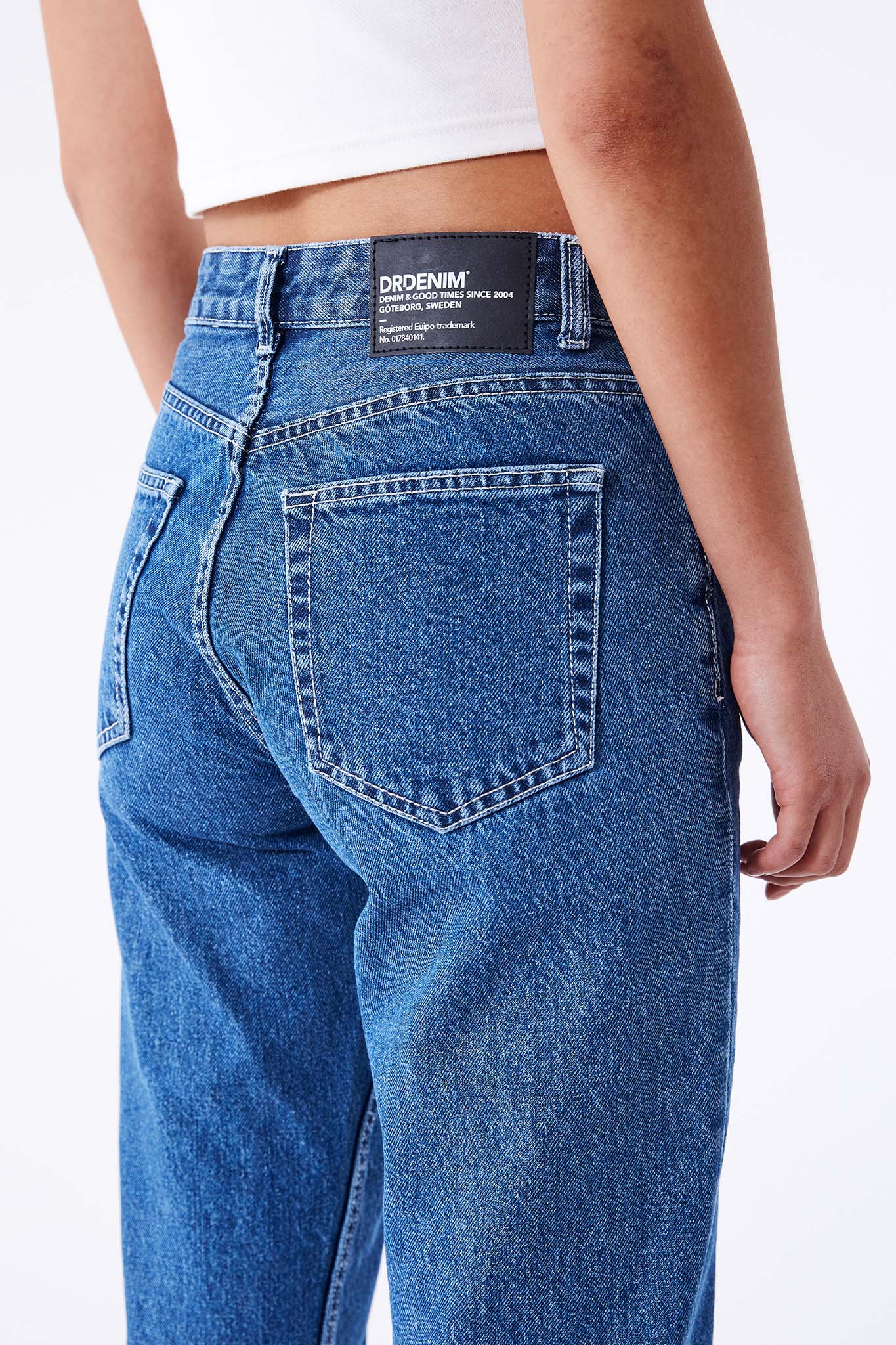 DR DENIM Arch Jeans Pebble Mid Stone - Seraphlike