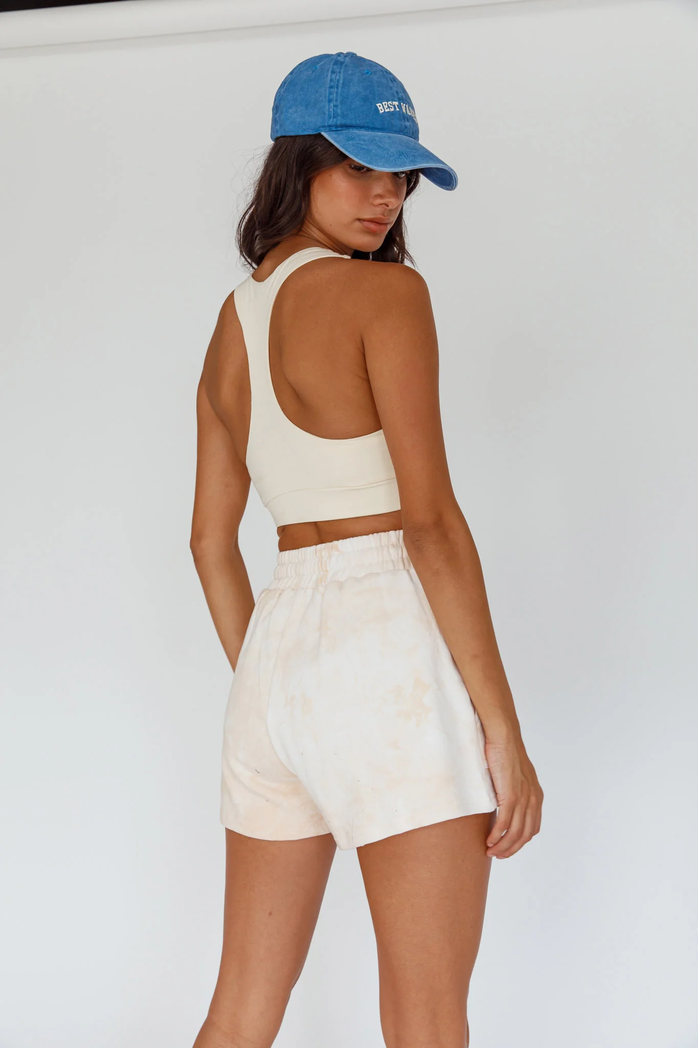 Tahlee Pocket Shorts Tie-Dye Sand - Seraphlike