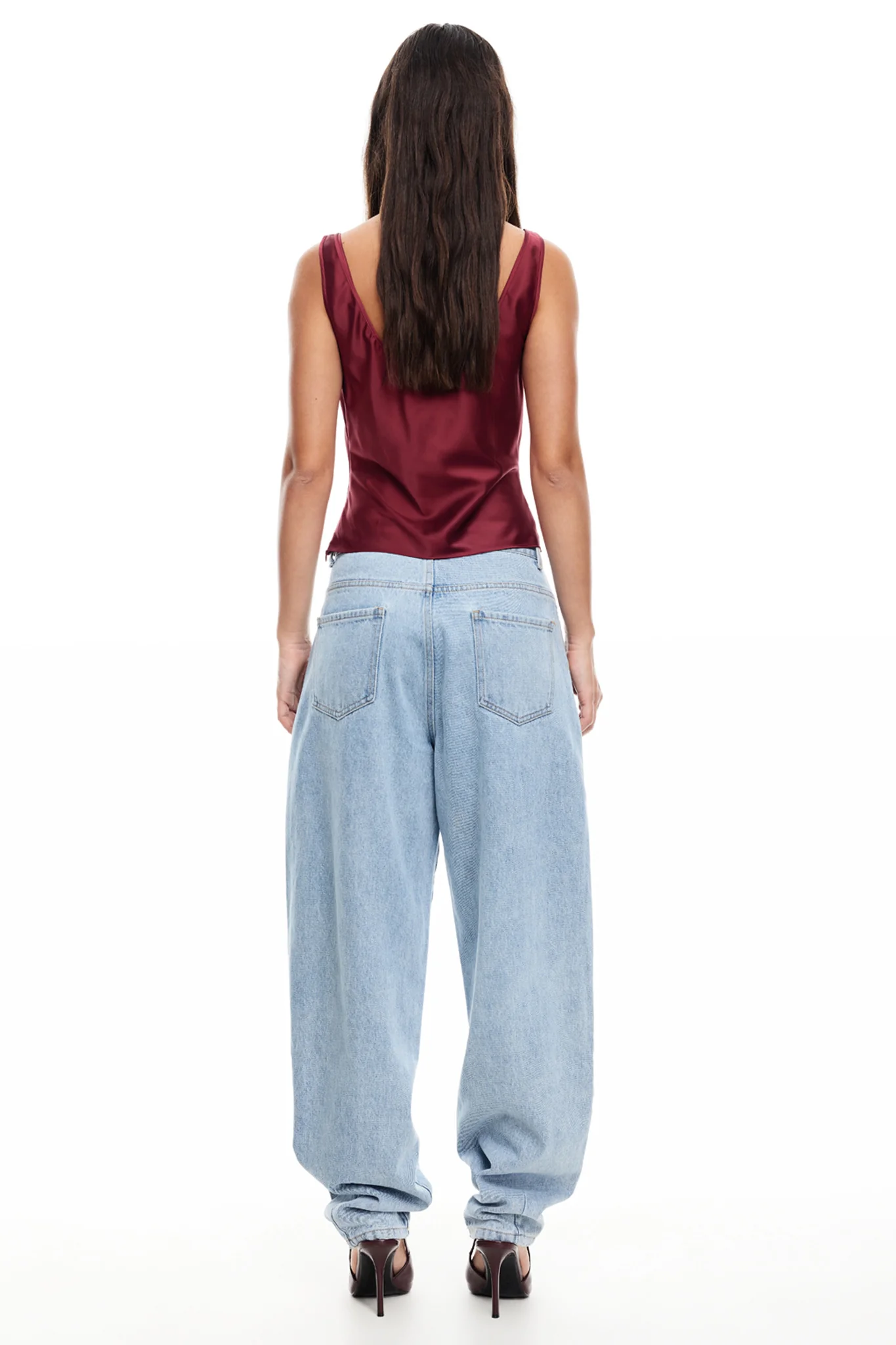 LIONESS Delilah Top Burgundy - Seraphlike