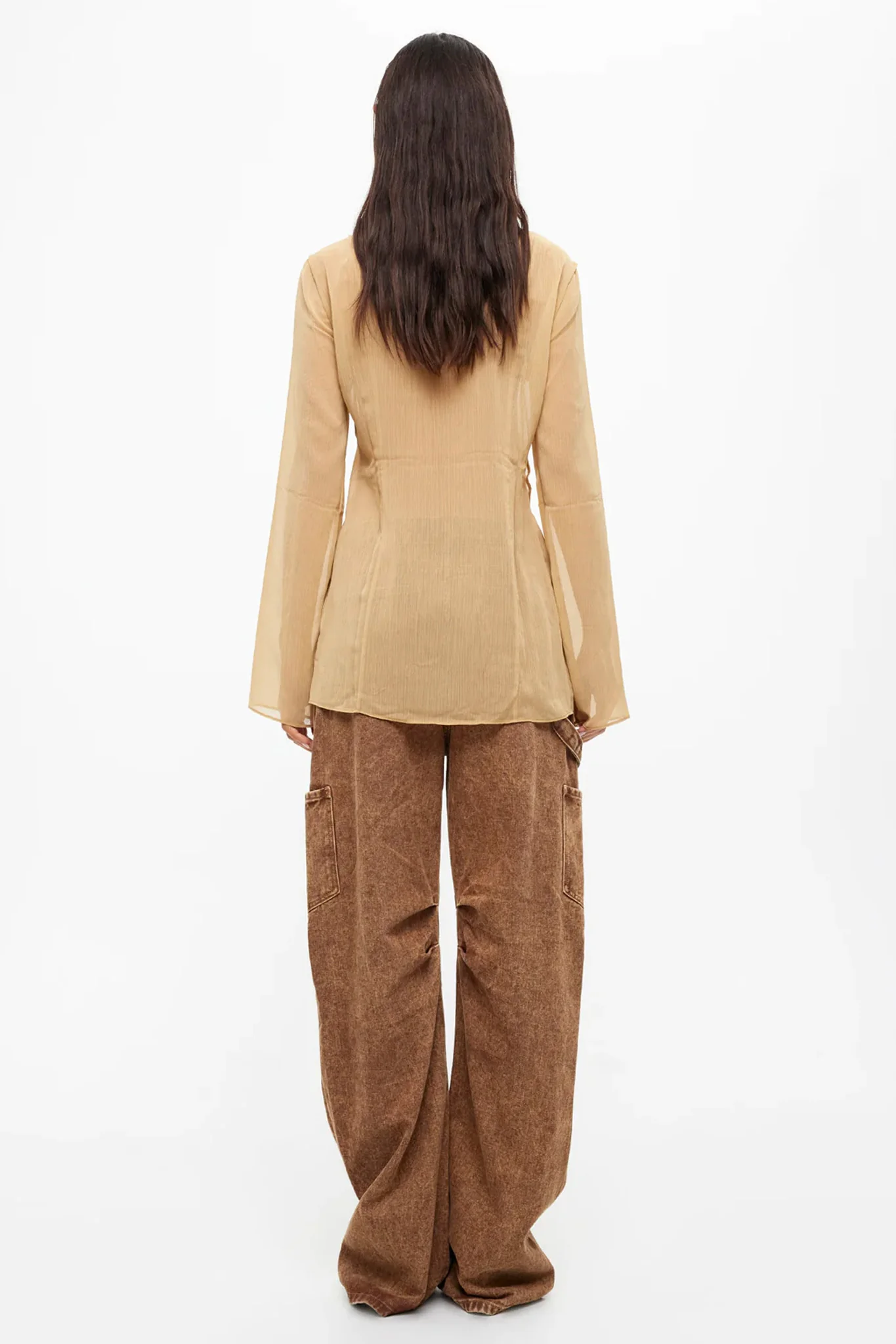 LIONESS Barely There Tie Top Sand - Seraphlike