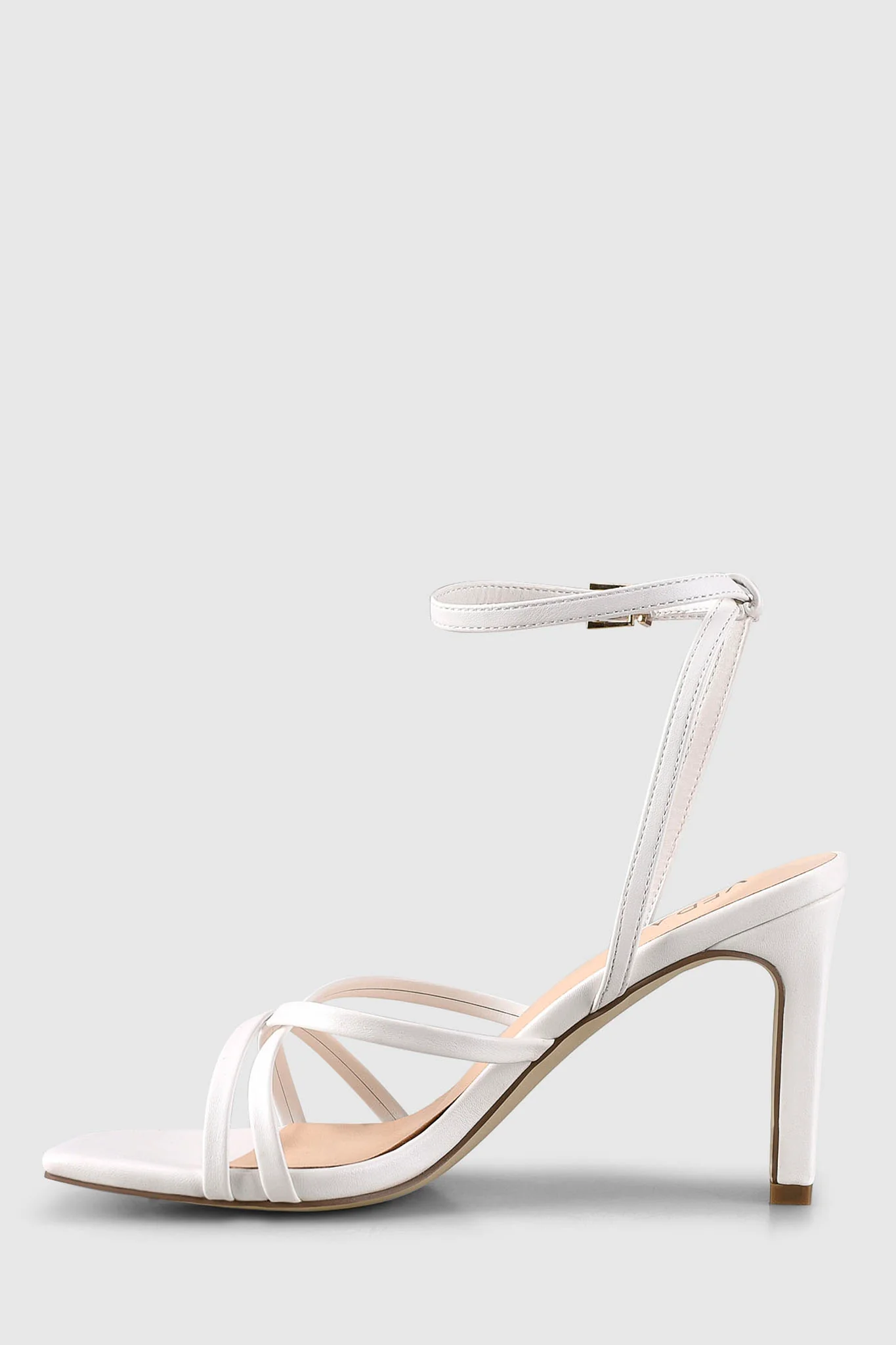 VERALi Kipp Strappy Heels Chalk - Seraphlike