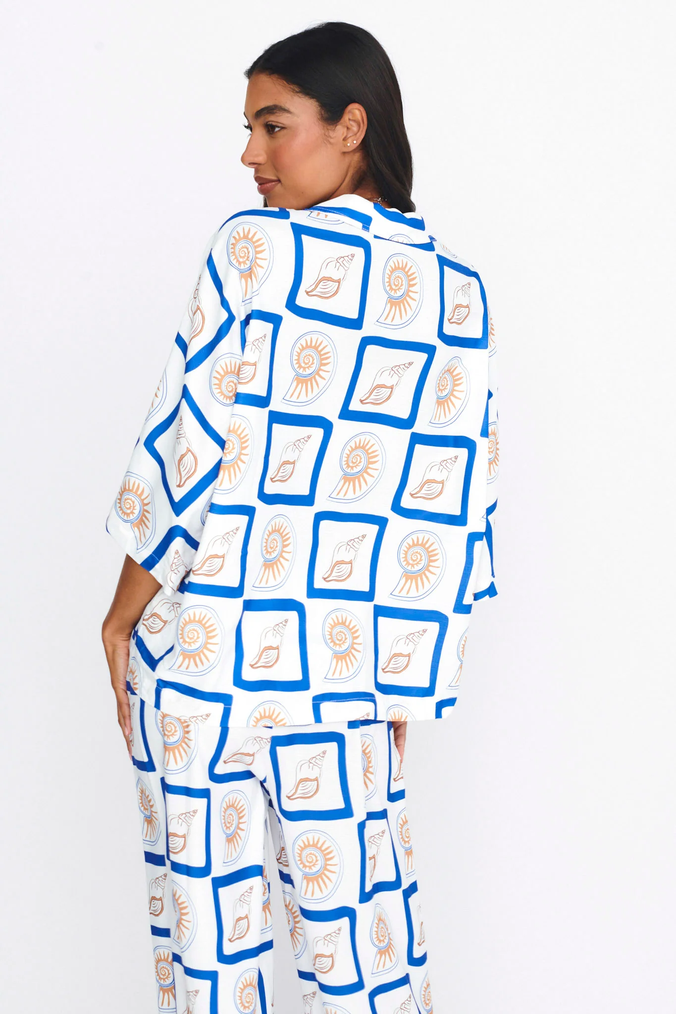 LOST IN LUNAR Sundown Shirt 2.0 Shell Print - Seraphlike