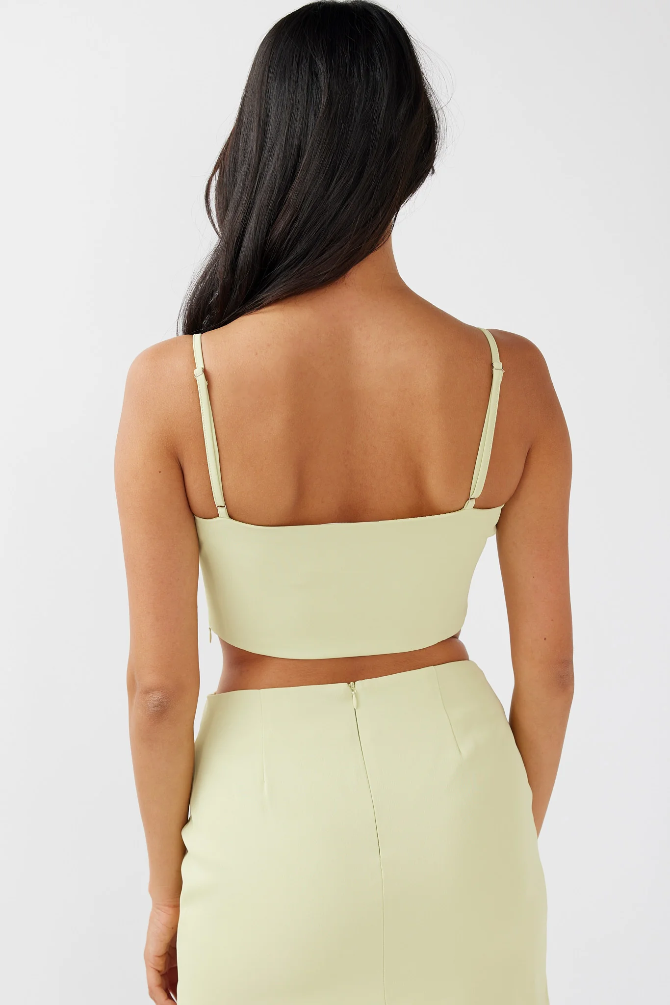 Annika Bustier Top Pistachio - Seraphlike