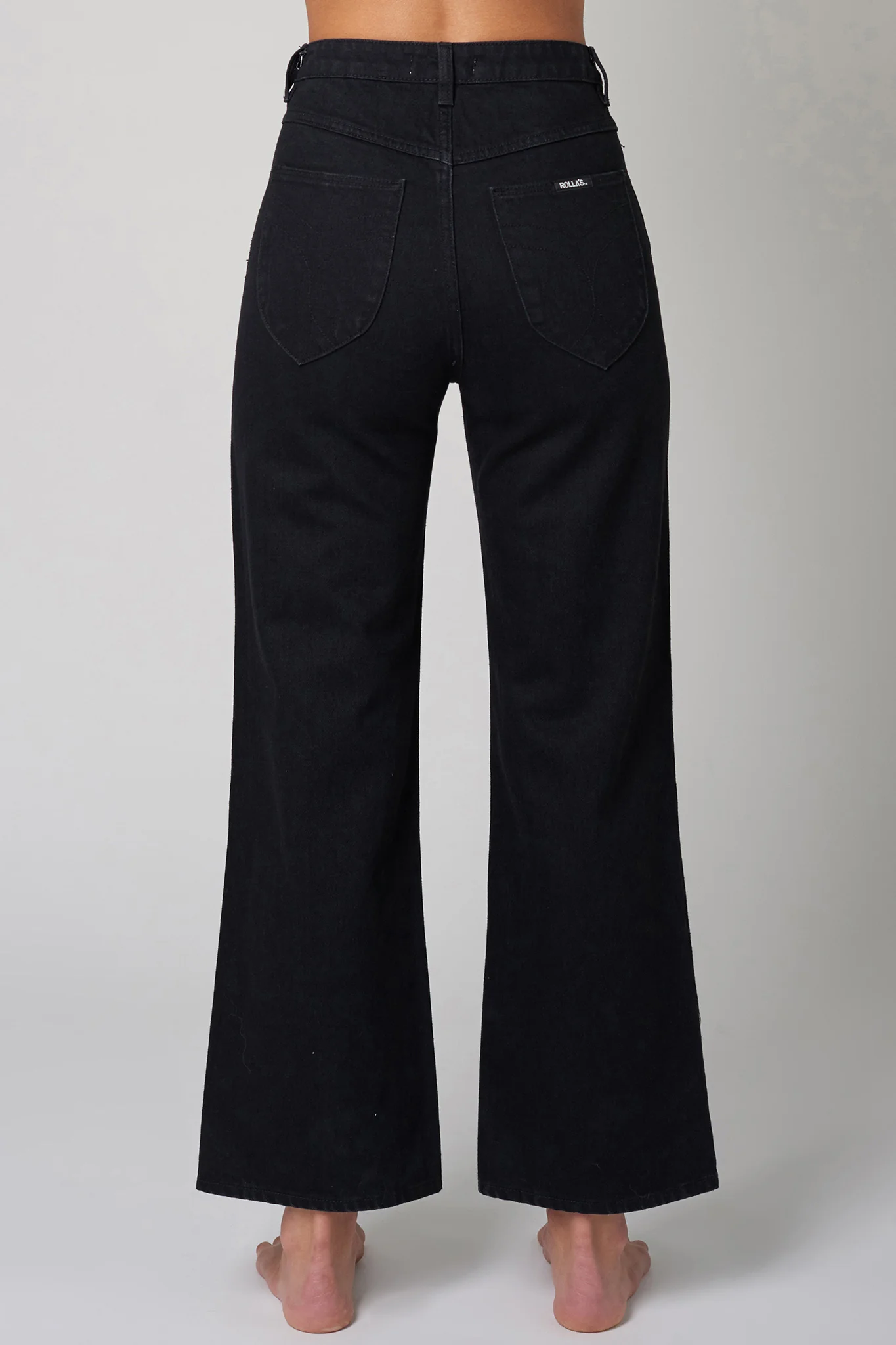 ROLLA'S Heidi Ankle Jeans Rinse Black - Seraphlike