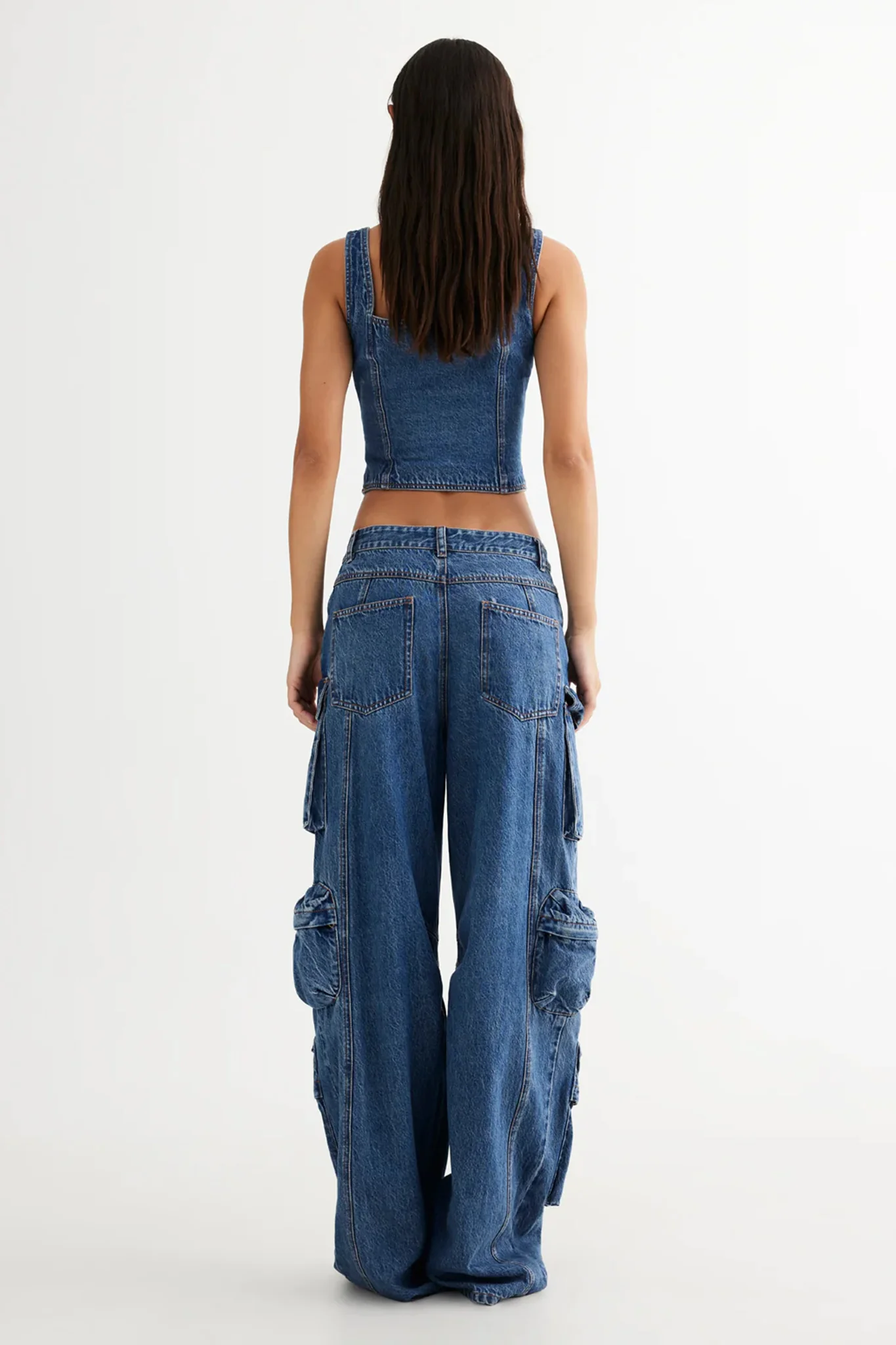 LIONESS Smokeshow Jeans Blue Denim - Seraphlike