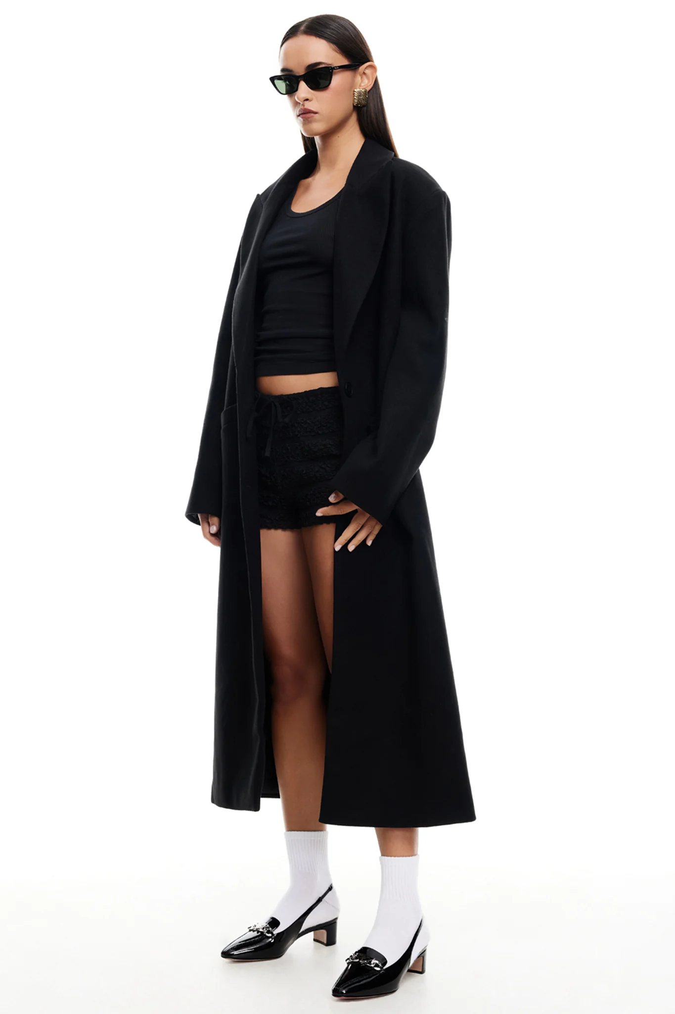 LIONESS Olsen Coat Onyx - Seraphlike