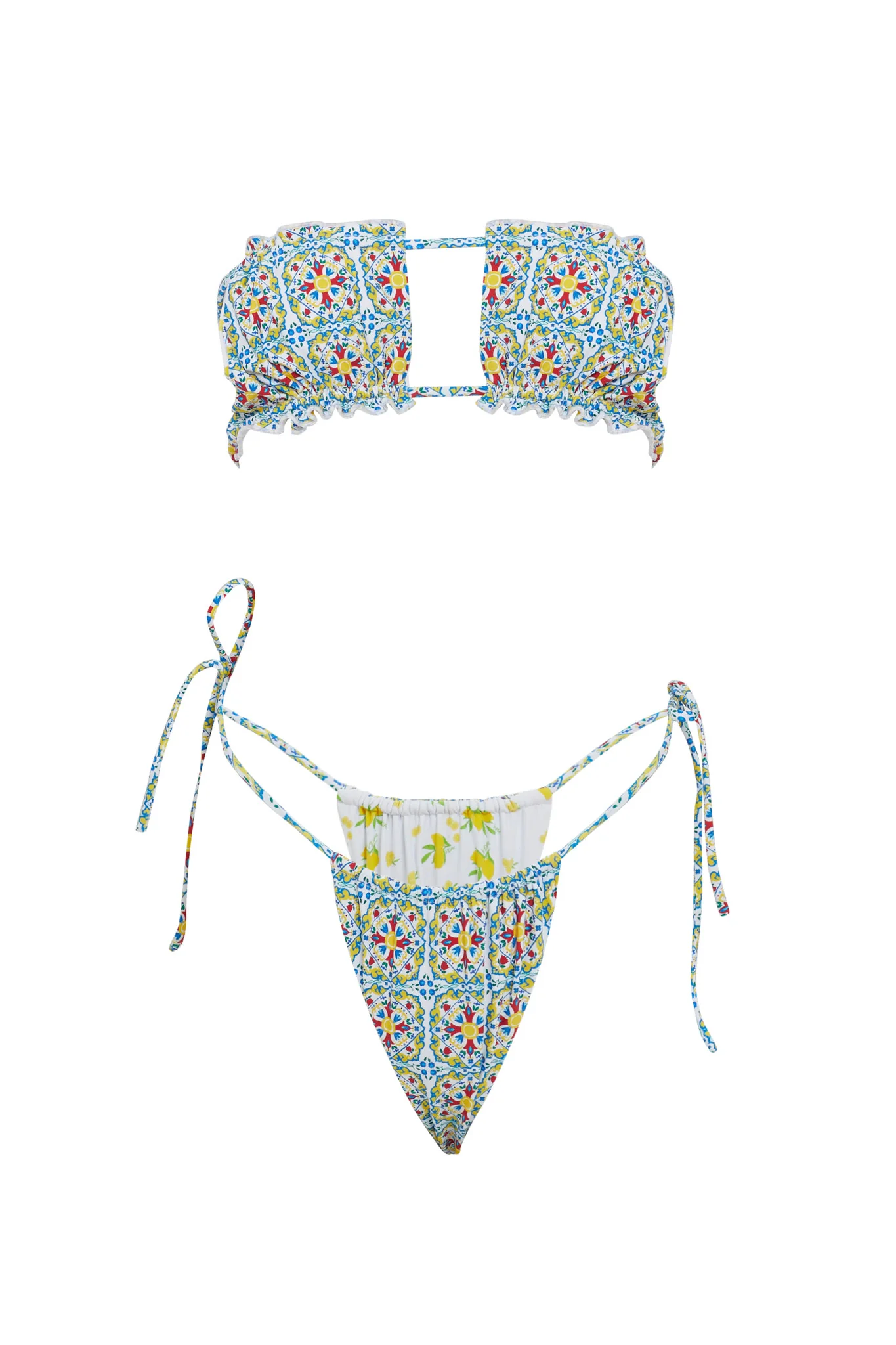 VDM The Label Marley Capri/Limone Reversible Bottom - Seraphlike