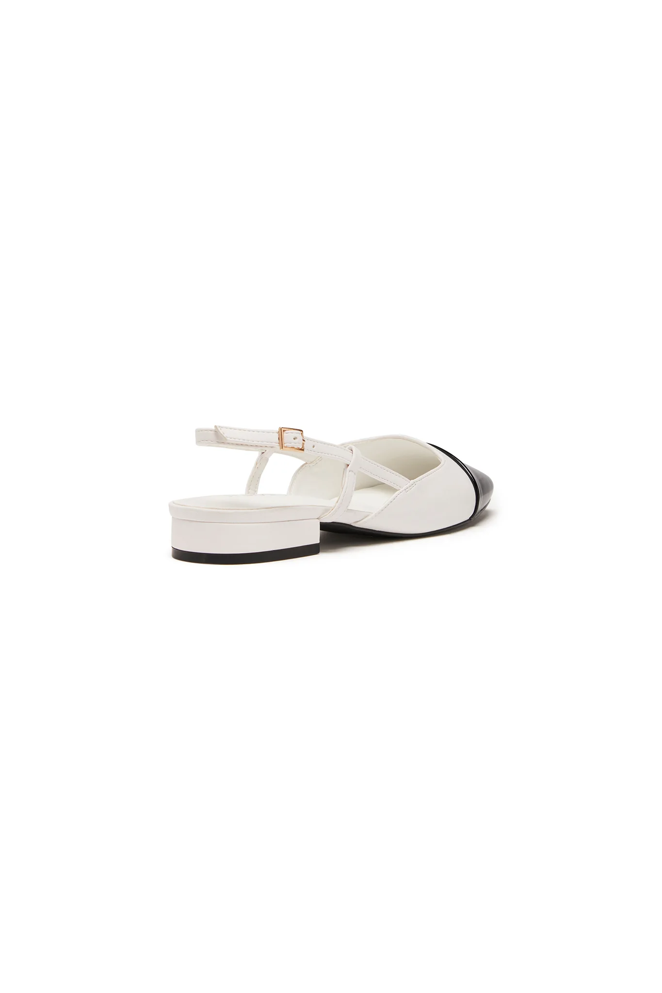 THERAPY Selene Point Heel White Black - Seraphlike