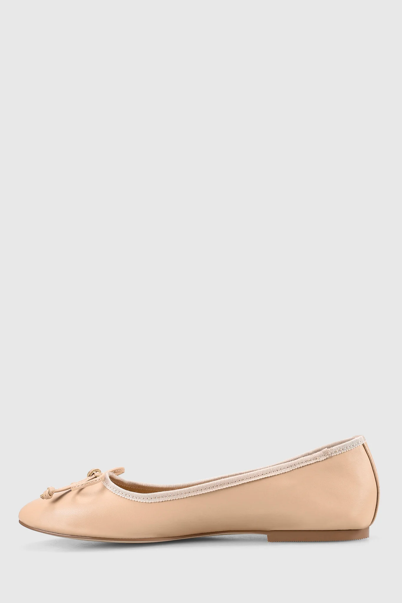 VERALi Ballerina Ballet Flats Nude Smooth - Seraphlike