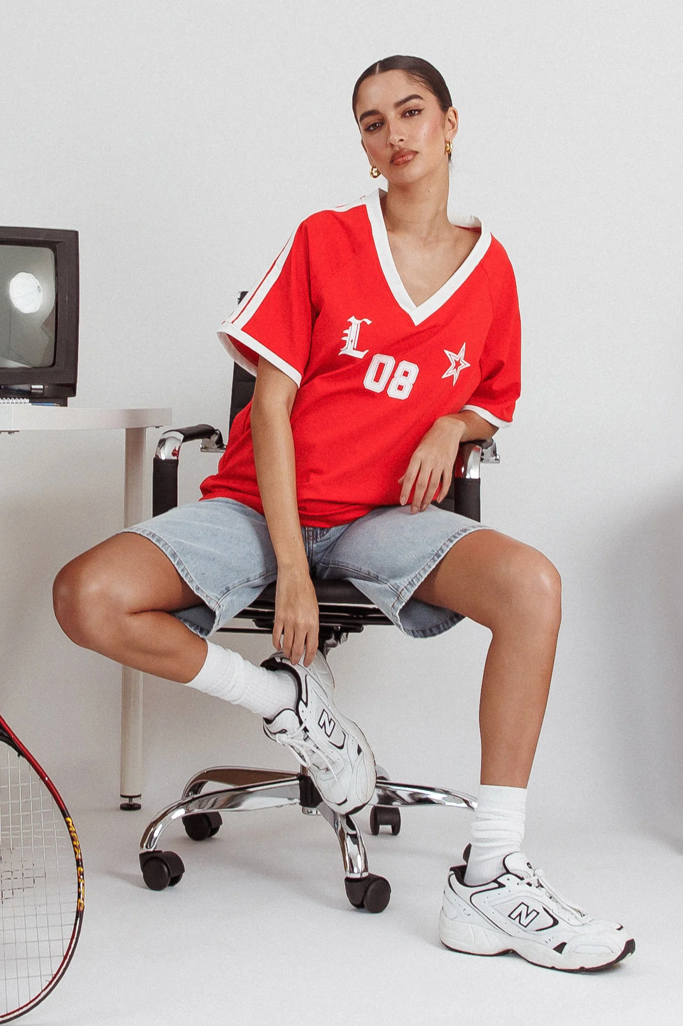 LIONESS Spectate Top Red - Seraphlike