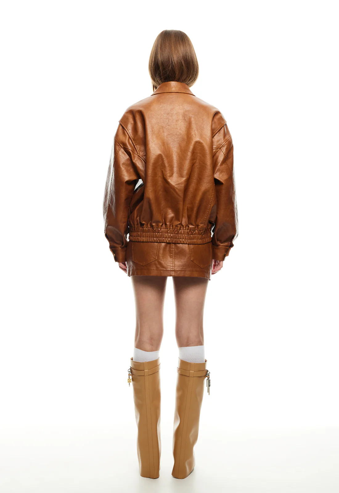 LIONESS Kenny Bomber Jacket Tan - Seraphlike