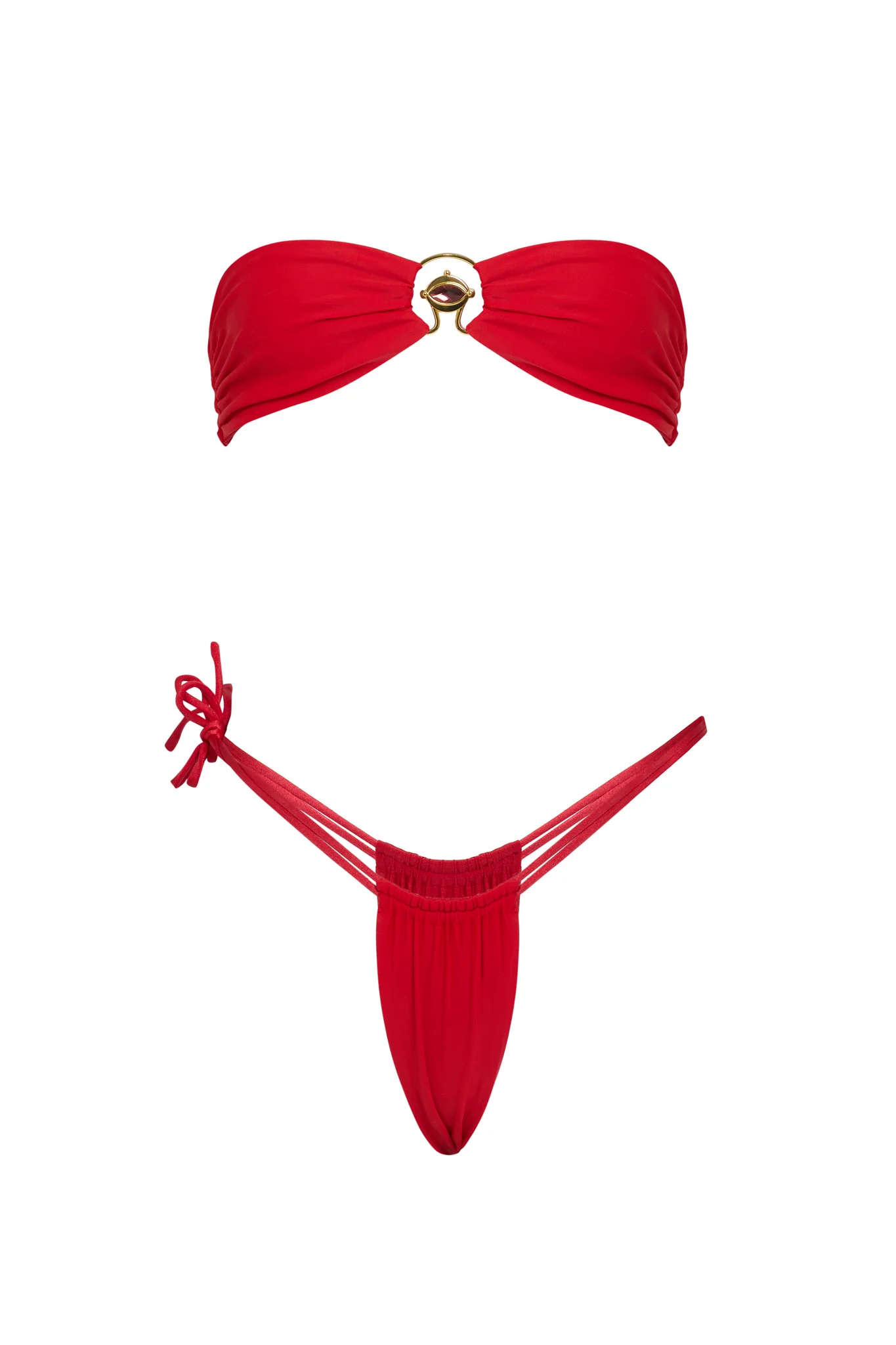 VDM The Label Bailey Ruby Reversible Bandeau - Seraphlike